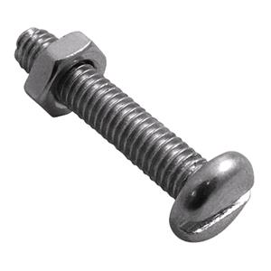 Screws, Pearl Machine Screws & Nuts   4BA x 1in.   Pack of 100, PEARL CONSUMABLES