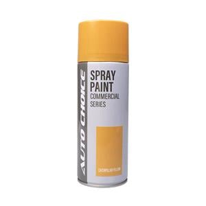 Specialist Paints, Auto Choice Caterpillar Yellow Spray Paint   400ml, Auto Choice