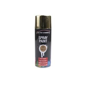 Specialist Paints, Auto Choice Gold Spray Paint   400ml, Auto Choice