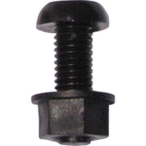 Maintenance, Number Plate Screws & Nuts   Black   Pack of 50, PEARL CONSUMABLES