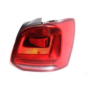 Lights, Right Rear Lamp (Bright Red, Supplied Without Bulbholder) for Volkswagen Polo 2014 on, 