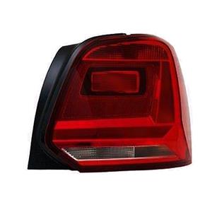 Lights, Right Rear Lamp (Dark Red, Supplied Without Bulbholder) for Volkswagen Polo 2014 on, 
