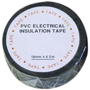 Maintenance, PVC Insulation Tape   Black 19mm x 20m   Pack Of 10, PEARL CONSUMABLES