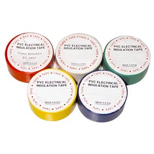 Maintenance, PVC Insulation Tape   Red 19mm x 20m   Pack Of 10, PEARL CONSUMABLES