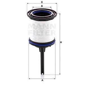 Fuel Filters, MANN Fuel Filter   PU7008ZKIT, MANN