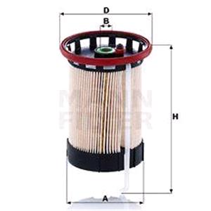 Fuel Filters, MANN Fuel Filter   PU8015, MANN