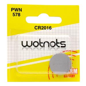 Office Supplies, Coin Cell Battery CR2016   Lithium 3V, WOT NOTS