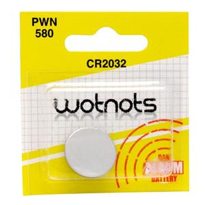 Office Supplies, Coin Cell Battery CR2032   Lithium 3V, WOT NOTS