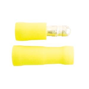 Terminal Connectors, Wot Nots Wiring Connectors   Yellow   Male Bullet   Pack of 2, WOT NOTS