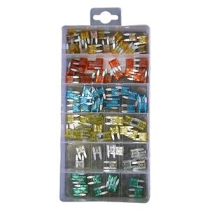 Fuses, Fuses   Auto Mini Blade   Assorted   Pack Of 100, PEARL CONSUMABLES