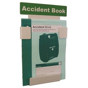 Site Safety, First Aid Accident Book Holder, SAFETY FIRST AID