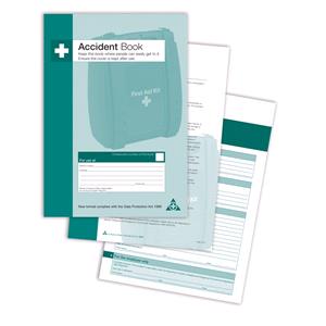 Site Safety, First Aid Accident Book   A4, SAFETY FIRST AID