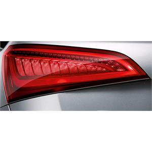 Lights, Left Rear Lamp (On Boot Lid, LED Bulb Type) for Audi Q5 2013 2016, 