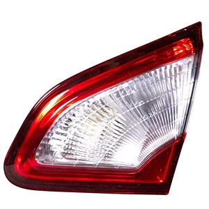 Lights, Right Rear Lamp (5 / 7 Seater Models, Inner On Boot Lid, Supplied With Bulbholder And Bulbs, Original Equipment) for Nissan QASHQAI 2010 on, 