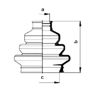 CV Boots, Quinton Hazell Front Outer CV Joint Boot   QJB945, Quinton Hazell