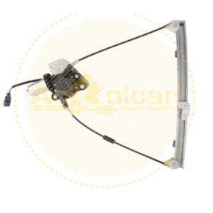 Window Regulators, Front Right Electric Window Regulator (with motor) for RENAULT MEGANE Coupe (DA0/1_), 1995 2002, 2 Door Models, WITHOUT One Touch/Antipinch, motor has 2 pins/wires, AC Rolcar