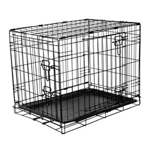 Dog and Pet Travel Accessories, RAC Metal Fold Flat Crate   Small, RAC