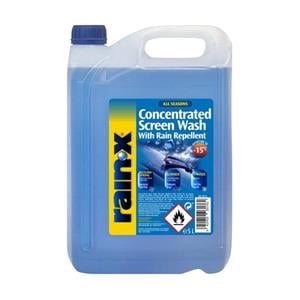 Rain X, Rain X Concentrated Screenwash with Rain Repellent  15 ºC, 5L , RAIN X