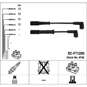 Ignition Leads, NGK Ignition Leads   4746, NGK