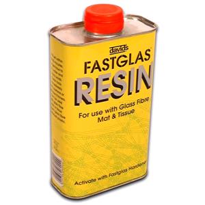 Body Repair and Preparation, Fastglas Resin   500ml, FASTGLAS