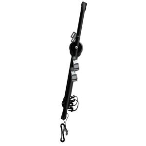 Peruzzo Cruiser Black Rear Door Mounted Bike Rack for 3 Bikes