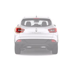 Lights, Left Rear Lamp (Outer, On Quarter Panel, Original Equipment) for Renault KADJAR 2015 on, 