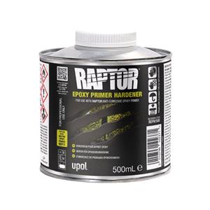 Body Repair and Preparation, RAPTOR Anti Corrosive Epoxy Primer Hardener   Clear   500ml, U POL