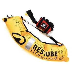 RESTUBE Lifeguard Water Safety Float  - Red - Black