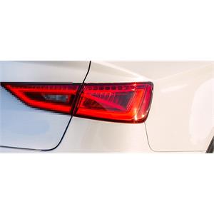 Lights, Right Rear Lamp (Outer, On Quarter Panel, LED Type, Saloon / Cabriolet Models, Original Equipment) for Audi A3 Saloon 2014 on, 