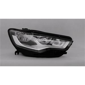 Lights, Right Headlamp (Halogen, Takes H7 / H15 Bulbs, Supplied With Motor) for Audi A6 Avant 2011 on, 