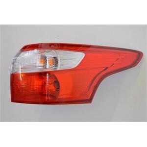 Lights, Right Rear Lamp (Outer, On Quarter Panel, Saloon Only, Standard Bulb Type, Original Equipment) for Ford FOCUS III Saloon 2011 on, 