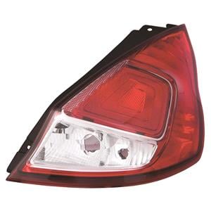 Lights, Right Rear Lamp (Standard Bulb Type, Supplied Without Bulbholder) for Ford FIESTA VI 2013 on, 