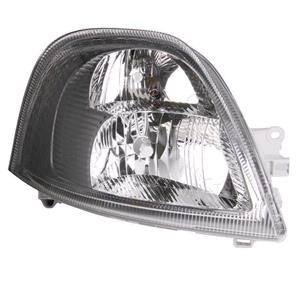 Lights, Right Headlamp (Halogen, Takes H1 / H7 Bulbs, Supplied With Motor) for Opel MOVANO Flatbed / Chassis 2003 on, 
