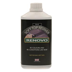 Exterior Cleaning, Renovo Soft Top Reviver   Blue   500ml, RENOVO