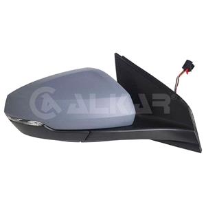 Wing Mirrors, Right Wing Mirror (electric, heated, indicator, primed cover) for Volkswagen POLO, 2017 Onwards, 
