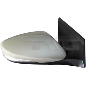 Wing Mirrors, Right Wing Mirror (electric, heated, indicator, primed cover) for Hyundai i30 Coupe 2013 Onwards, 