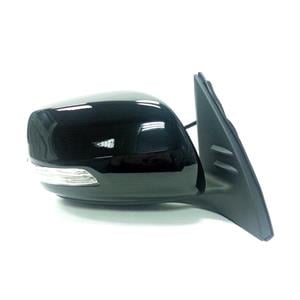 Wing Mirrors, Right Wing Mirror (electric, indicator, black cover) for Toyota LAND CRUISER PRADO, 2014 Onwards, 