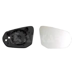 Wing Mirrors, Right Mirror Glass (Heated) & Holder for Audi Q2,  2016 2021, 