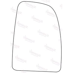 Wing Mirrors, Right Stick On Wing Mirror Glass for Fiat DUCATO van, 2006 Onwards, SUMMIT