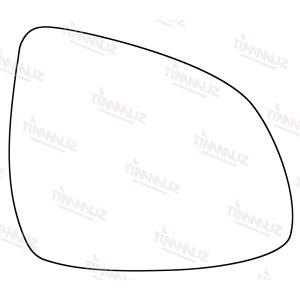 Wing Mirrors, Right Stick On Wing Mirror Glass for BMW X5 2013 Onwards, SUMMIT