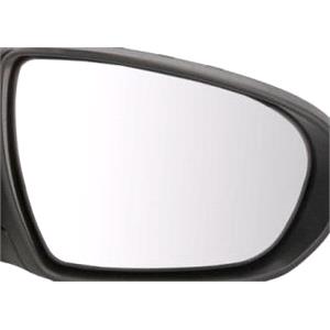 Right Mirror Glass (heated) & Holder - Original Replacement