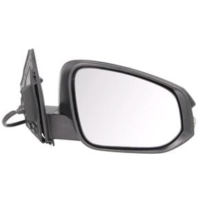 Right Mirror (electric, indicator, not heated, black cover) - Original Replacement