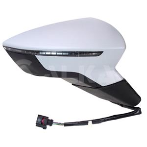 Wing Mirrors, Right Wing Mirror (electric, heated, indicator, primed cover) for Seat LEON ST, 2013 Onwards, 