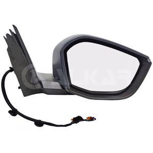 Wing Mirrors, Right Wing Mirror (electric, heated, indicator, puddle lamp, primed cover, power folding) for Citroen C4 III 2020 Onwards, 