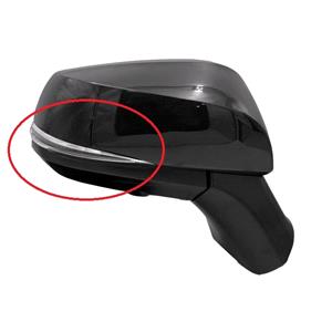 Wing Mirrors, Right Wing Mirror Indicator for Toyota RAV 4 V 2019 Onwards, 