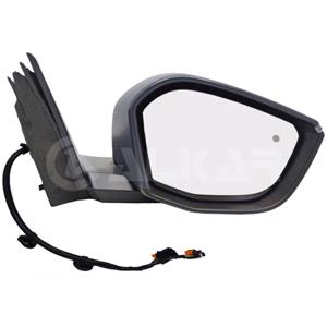 Wing Mirrors, Right Wing Mirror (electric, heated, indicator, puddle lamp, primed cover, power folding, blind spot warning) for Citroen C4 III 2020 Onwards, 