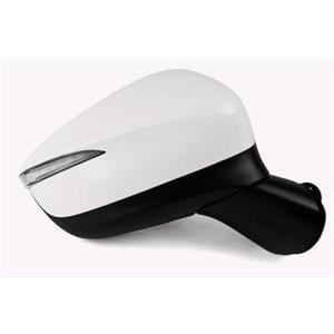 Wing Mirrors, Right Wing Mirror (electric, heated, indicator, primed, power folding) for Mazda CX 5 2015 2016 (facelift model), 