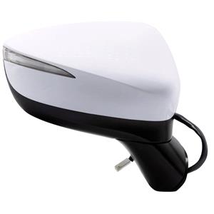 Wing Mirrors, Right Wing Mirror (electric, NOT heated, indicator, primed) for Mazda CX 5 2015 2016 (facelift model), 