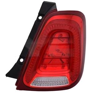 Lights, Right Rear Lamp (Upper, On Quarter Panel, Original Equipment) for Fiat 500, 2015 on, 