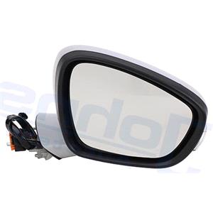 Right Mirror (electric, heated, indicator, primed cover) - Original Replacement